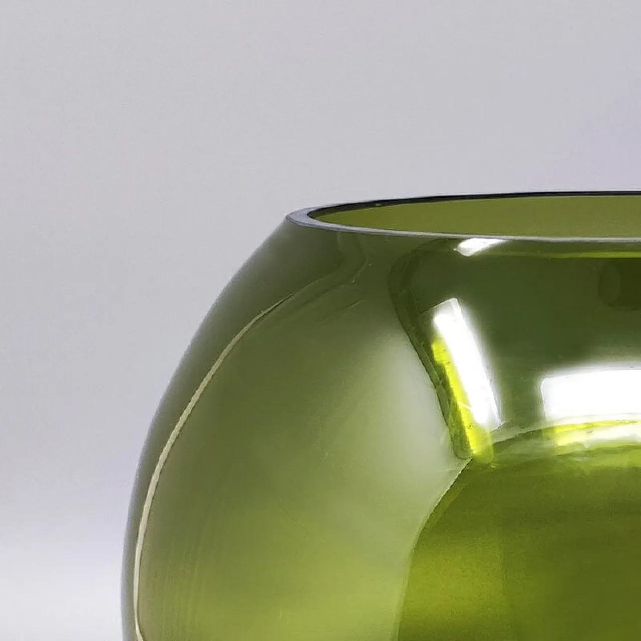 Green Vase By Flavio Poli, 1960s 4