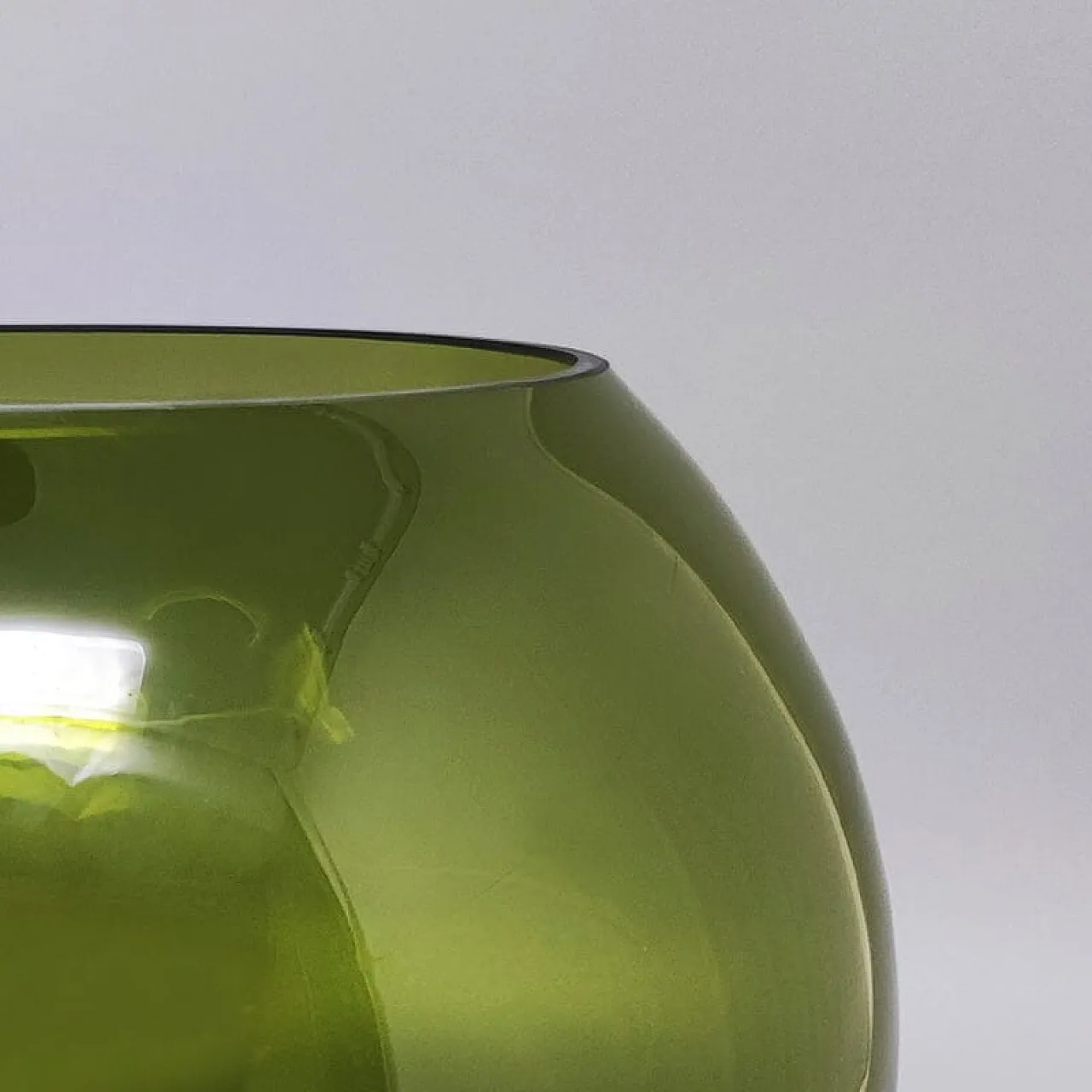 Green Vase By Flavio Poli, 1960s 5
