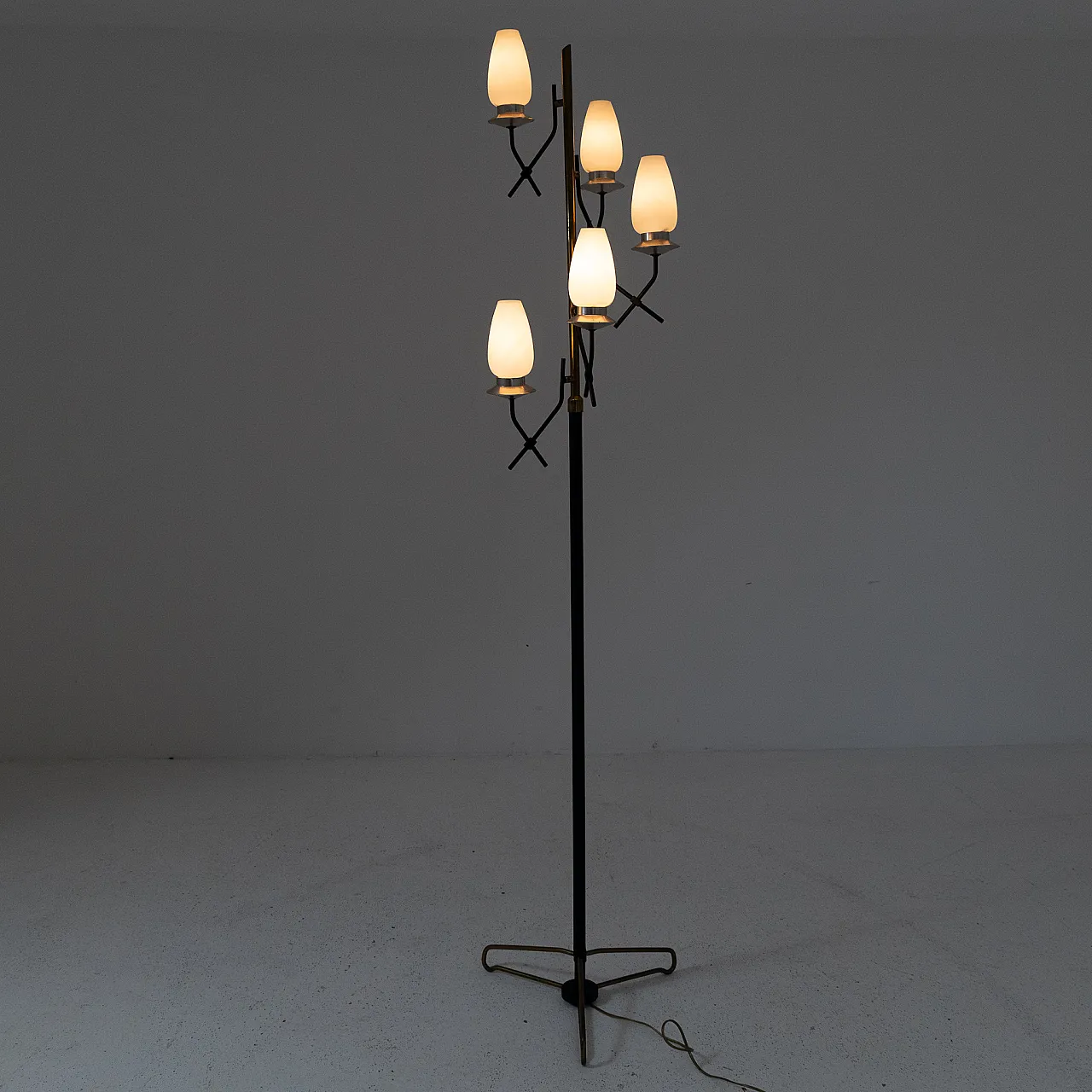 Five-light ground lamp, 1950s 2