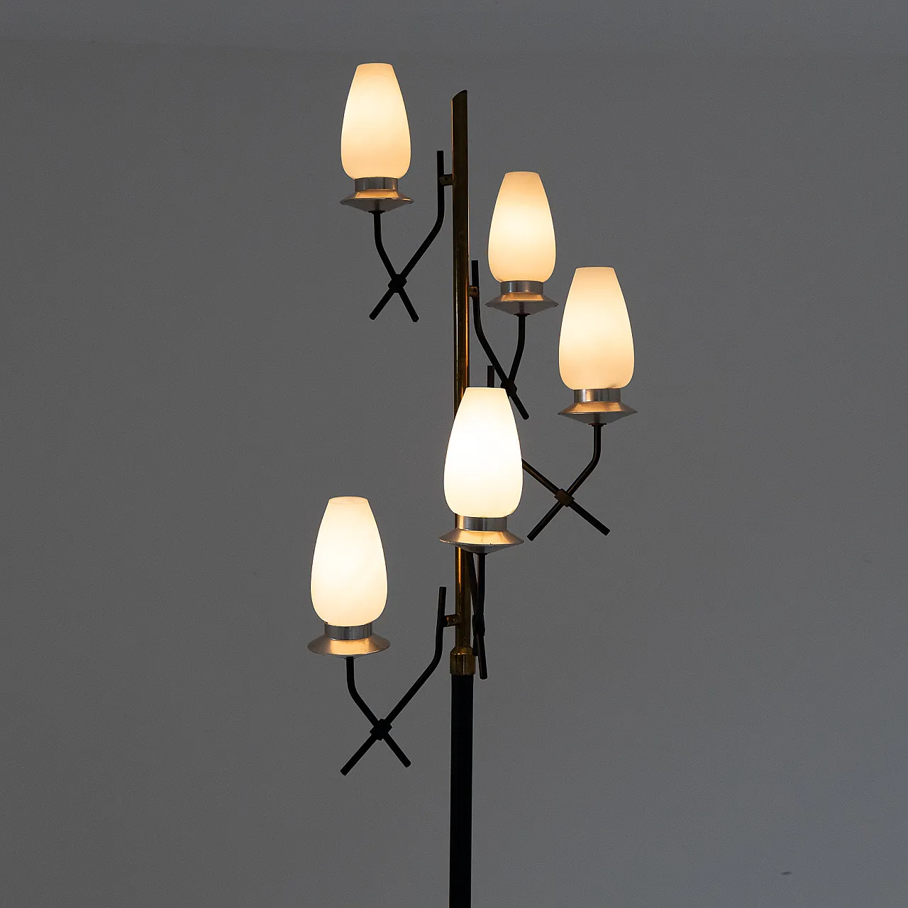 Five-light ground lamp, 1950s 3