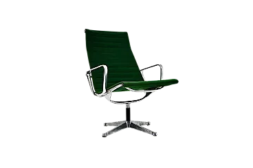 Green EA124 Plaveair di Charles e Ray Eames per Herman Miller, anni '70