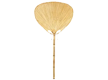 Lampada da pavimento Uchiwa di Ingo Maurer per il design M, anni '70