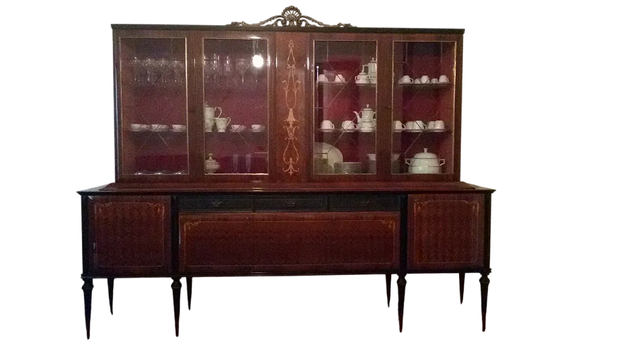 Glass cabinet, 60s 9