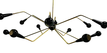 Sputnik chandelier, 70s