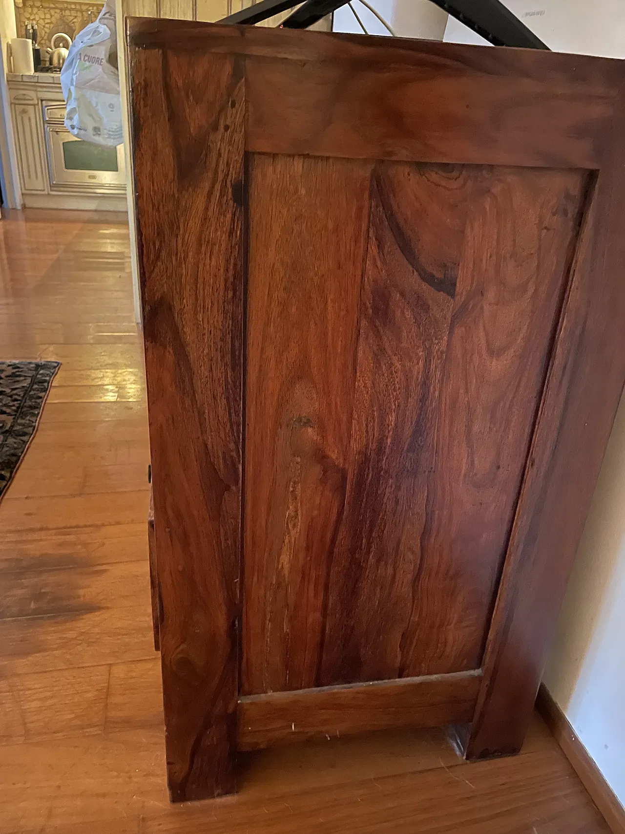 Exotic woods carved dresser, 2000s 3