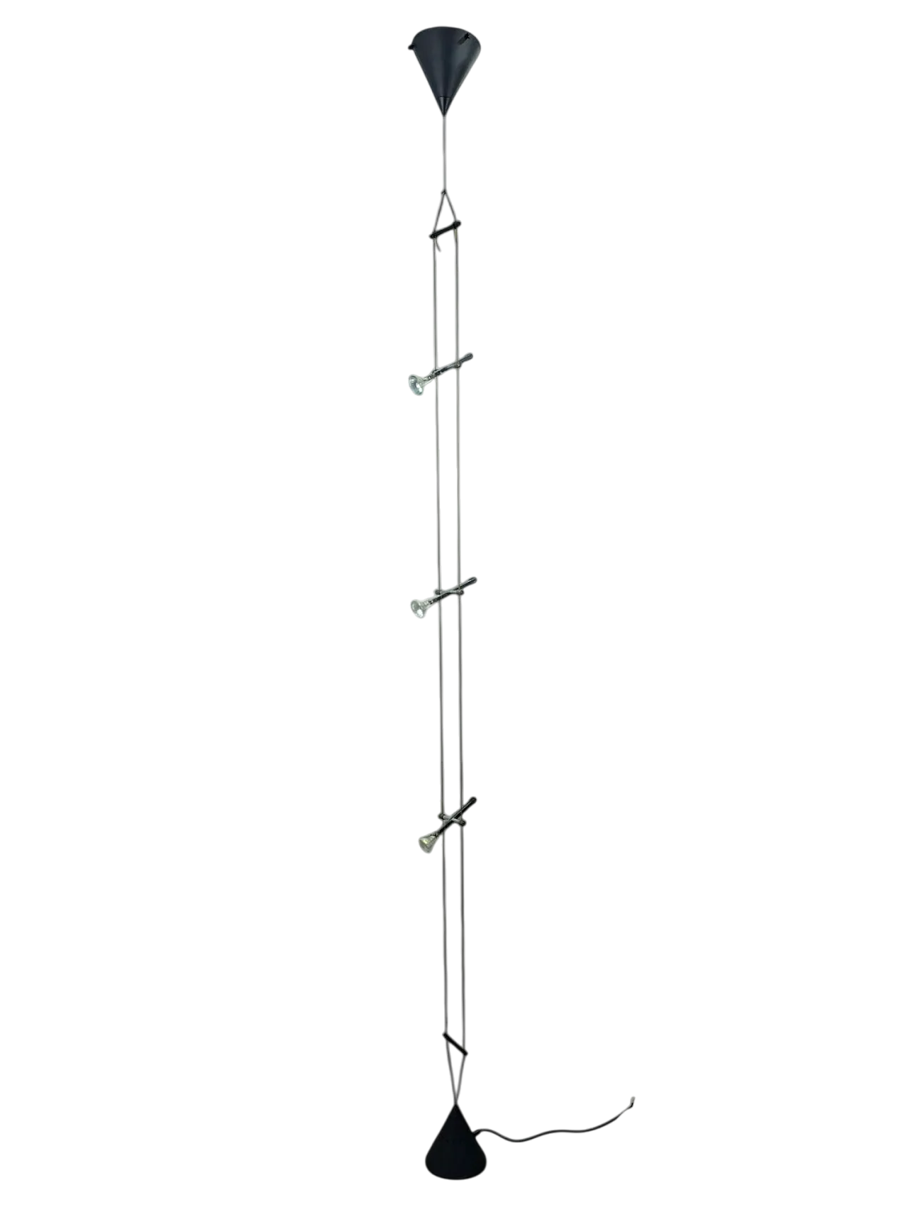 Piantana da soffitto mod. Taitù di G. Raimondi per Valenti anni 80 13