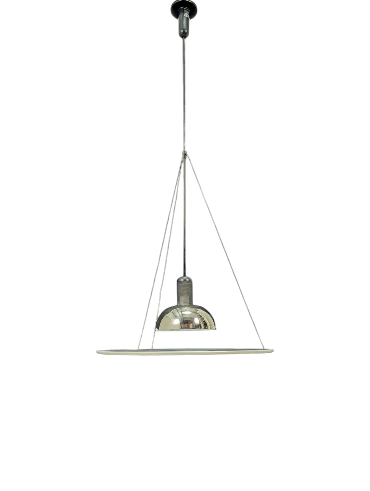 Lampada a sospensione Flos mod. Frisbi, Italia 1978 8