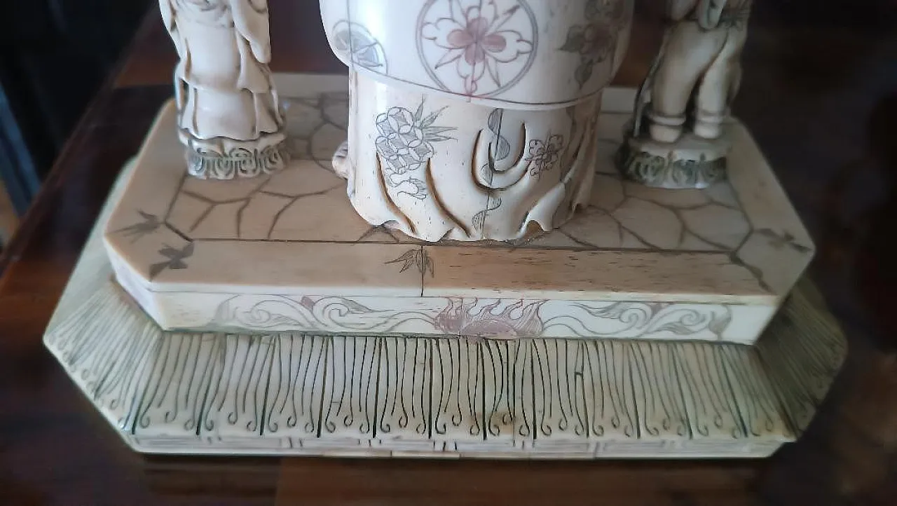 Scultura in osso, arte cinese, primo '900 6