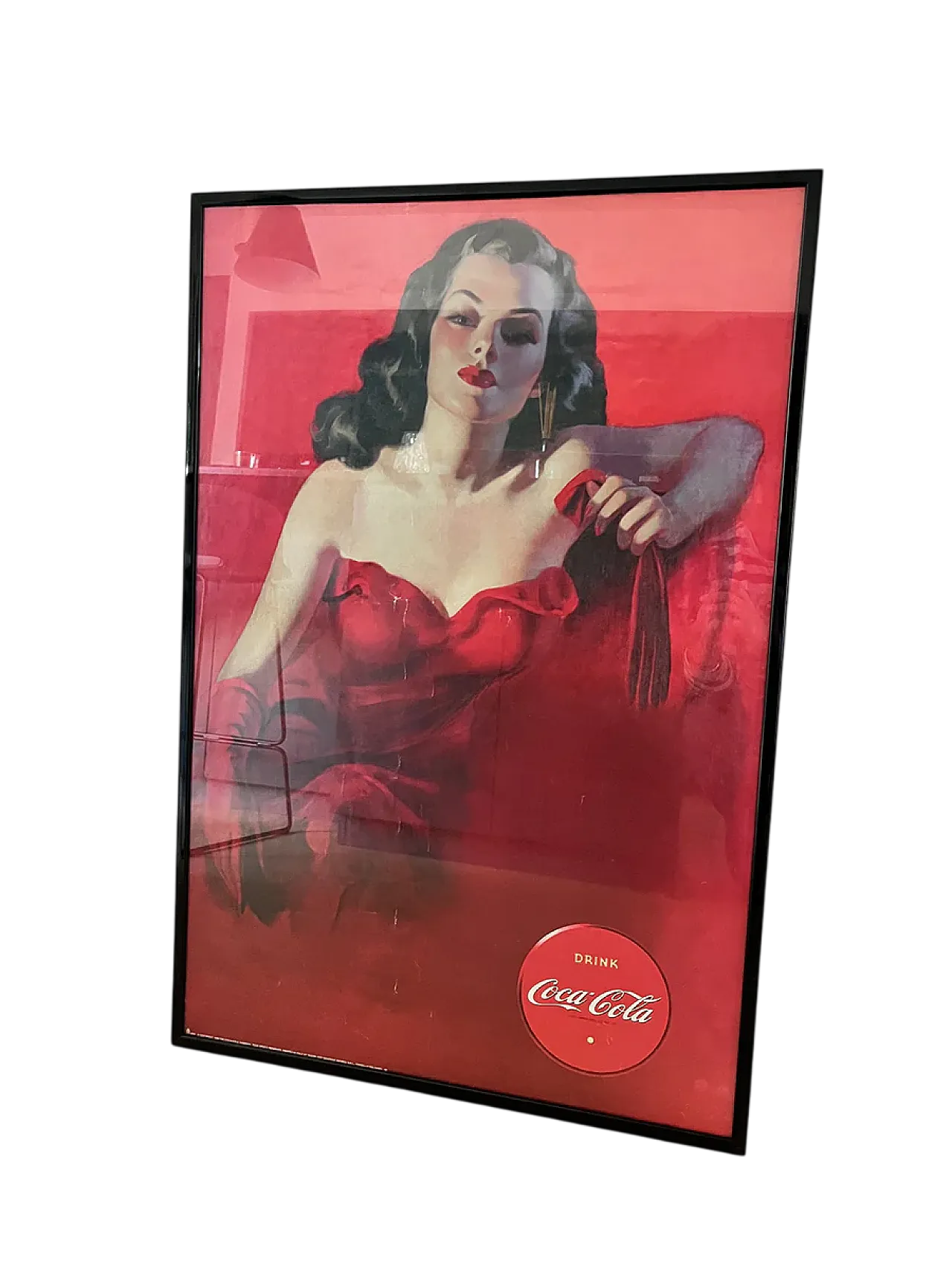 Poster Coca Cola Lady in Rosso, fine '900 6