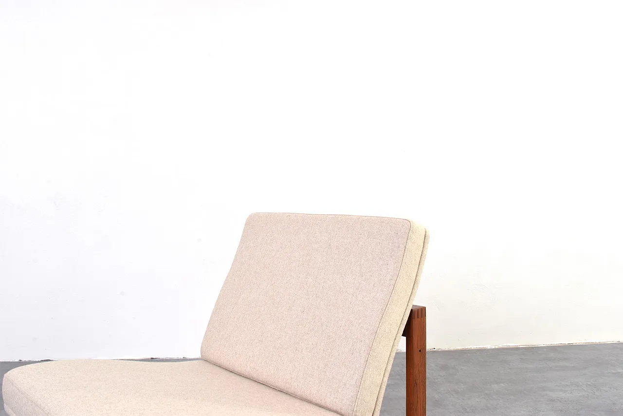 Teak Moduline Lounge Chair by Ole Gjerløv-Knudsen & Torben, anni '60 7