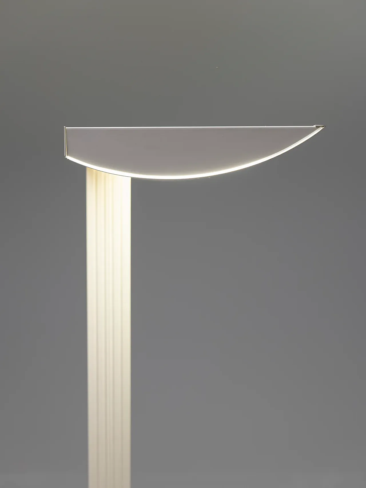 Pair of white Sames floor lamps, 1980s 6