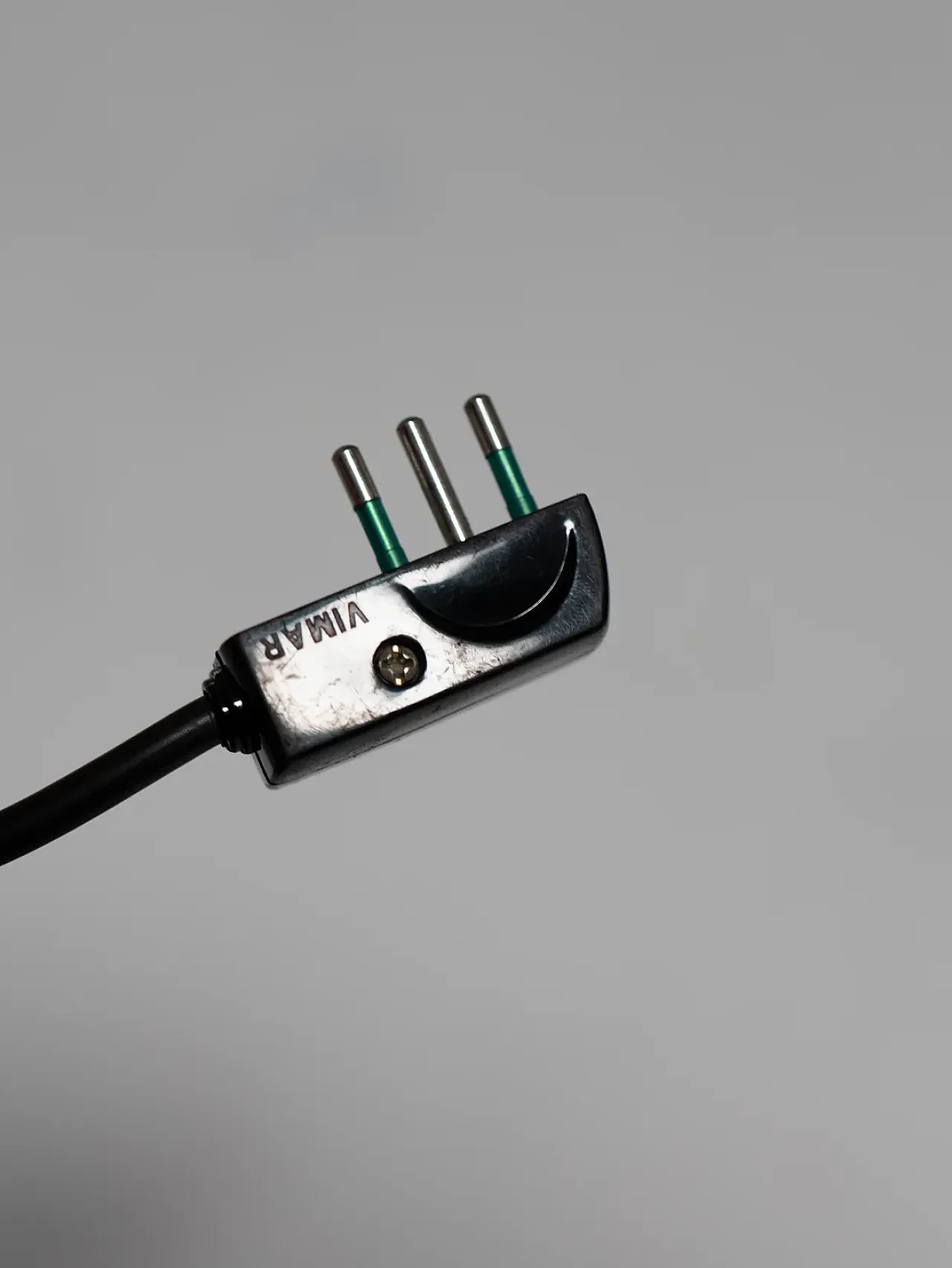 Pair of white Sames floor lamps, 1980s 11