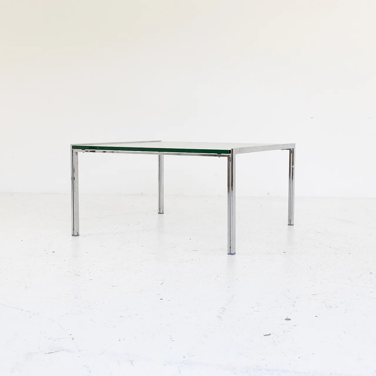 Tavolino quadrato di Ross Littell per ICF De Padova, anni ’70 6