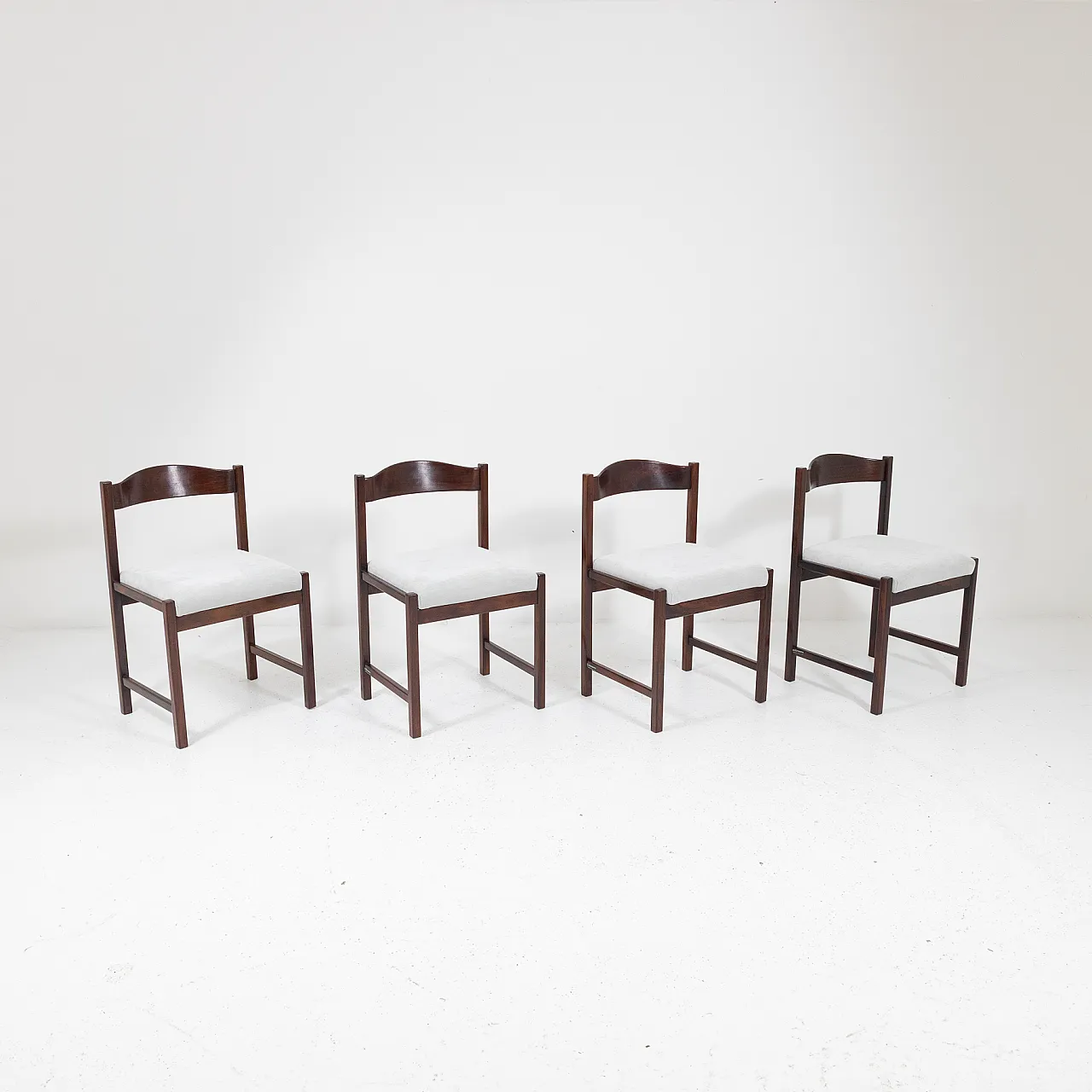 4 sedie La Toscanella di Sergio Camilli per Poltronova, anni '60 8