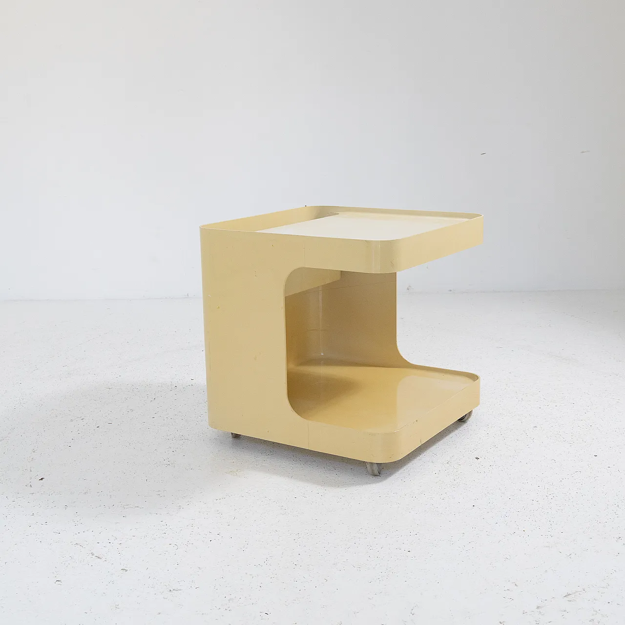 Tavolino contenitore mod. 1030 di M. Siard per Longato, anni '70 4