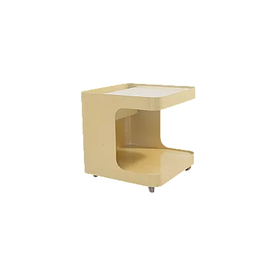 Tavolino contenitore mod. 1030 di M. Siard per Longato, anni '70