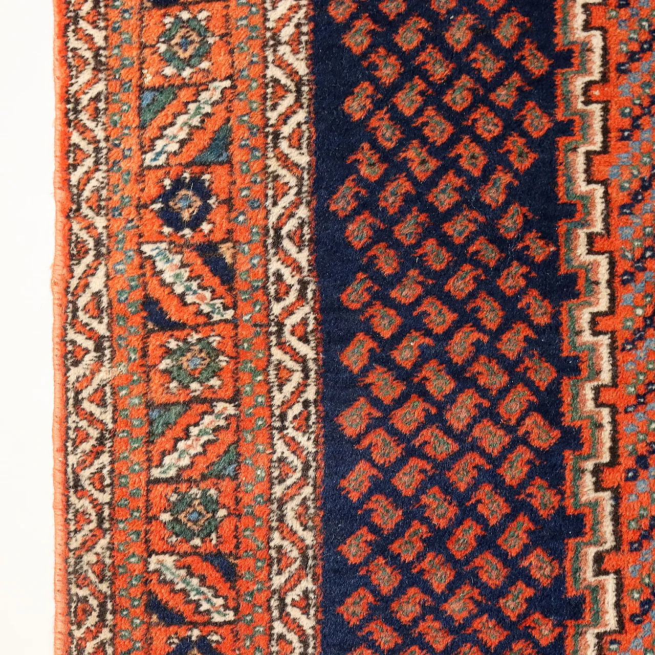 Afshar cotton and wool Iranian carpet 6