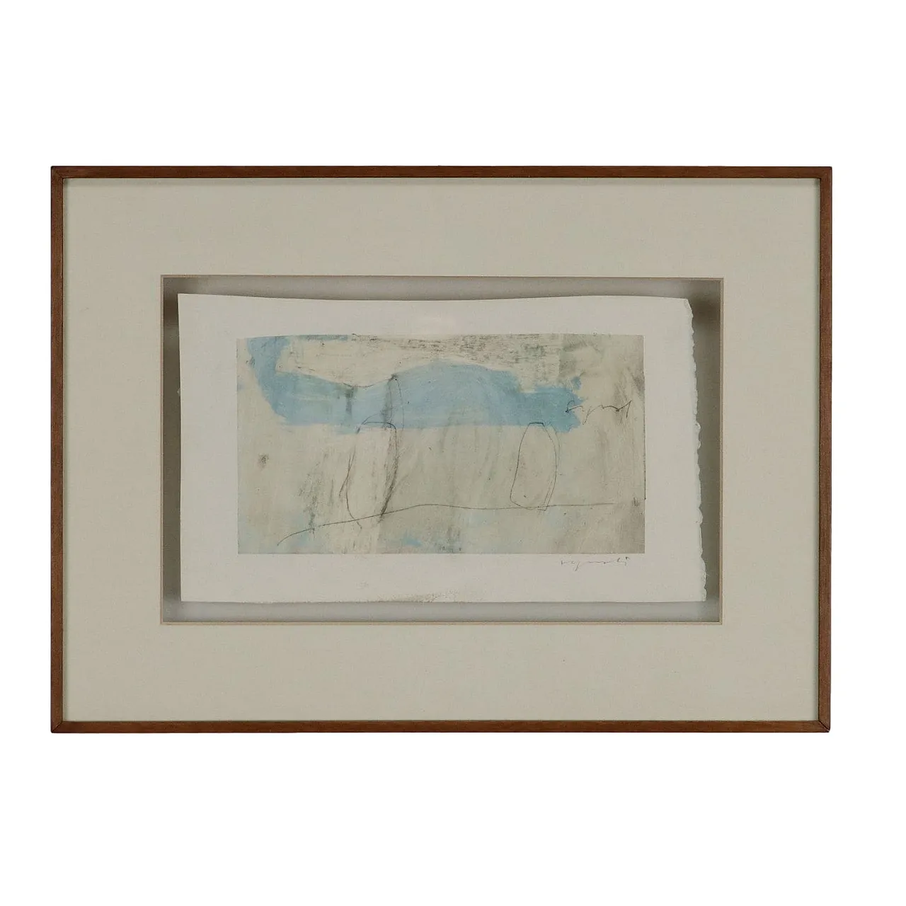 Pittura contemporanea di Luca Caccioni, tecnica mista, anni '90 1