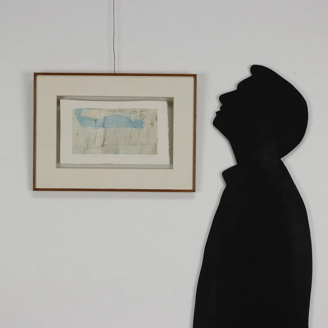 Pittura contemporanea di Luca Caccioni, tecnica mista, anni '90 2