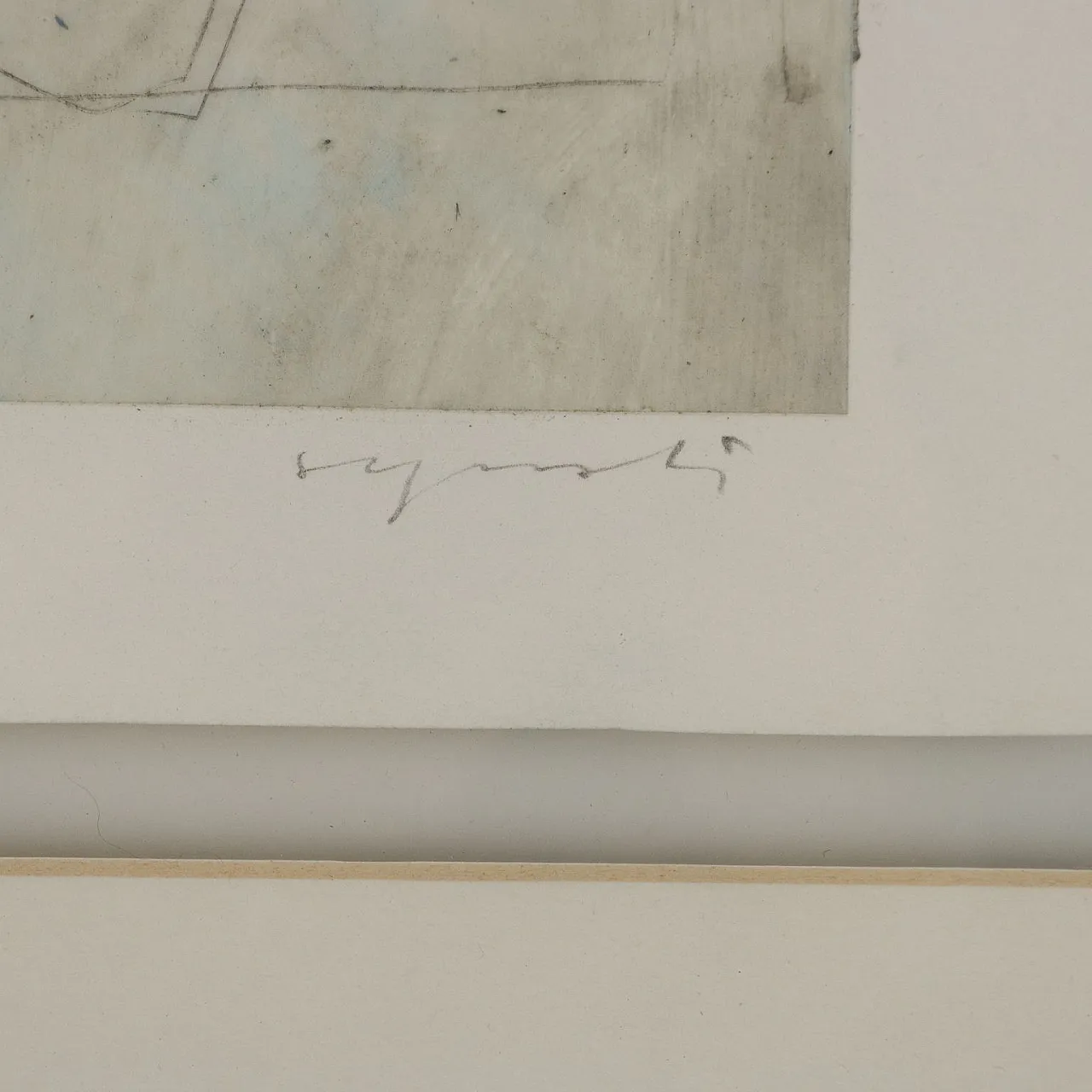 Pittura contemporanea di Luca Caccioni, tecnica mista, anni '90 6