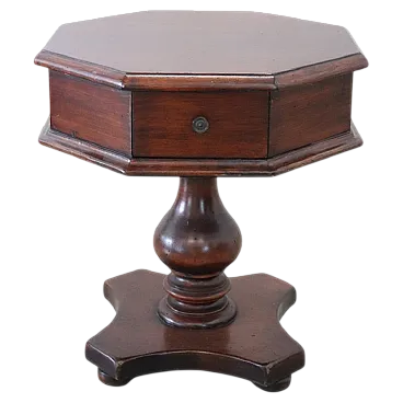 Low octagonal table, 90s