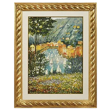 Serigraphy and lithography at 36 color passages, 80s