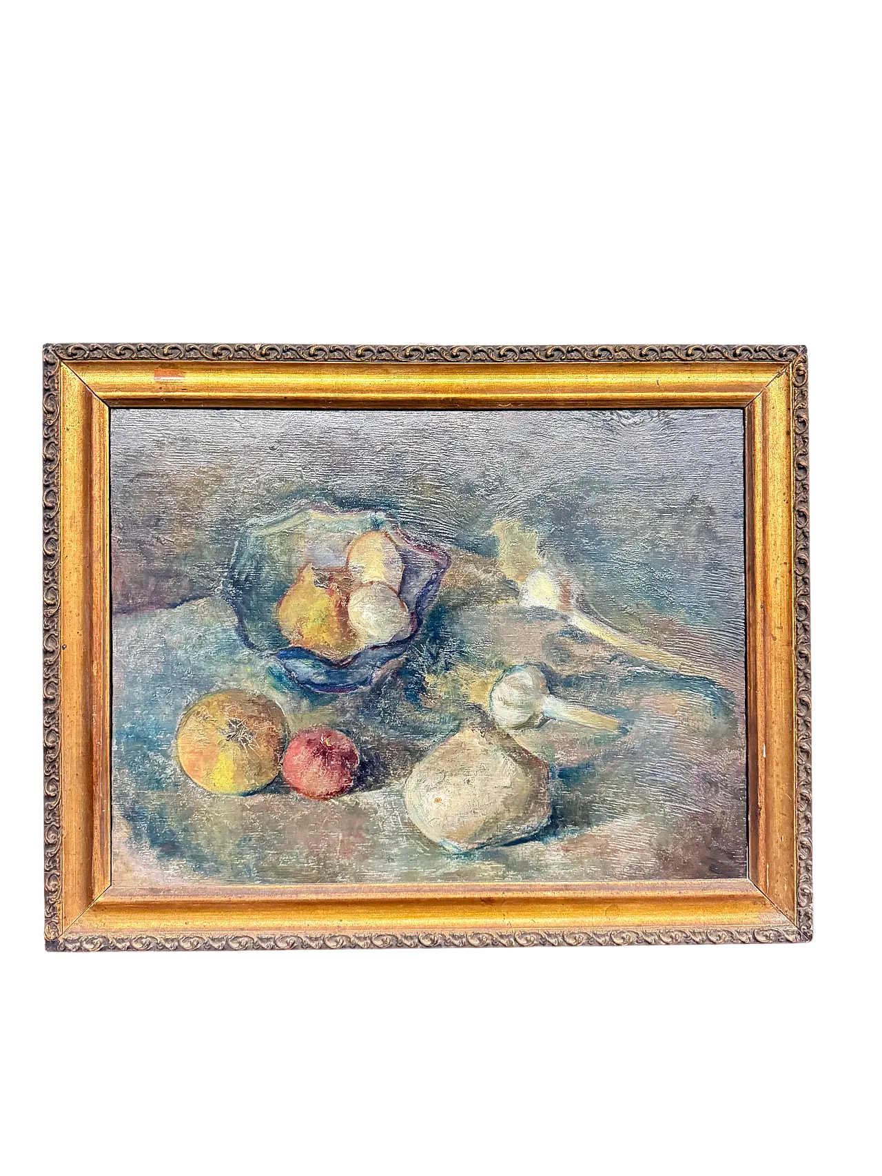Still life, oil painting by Manfredini, 1944 7