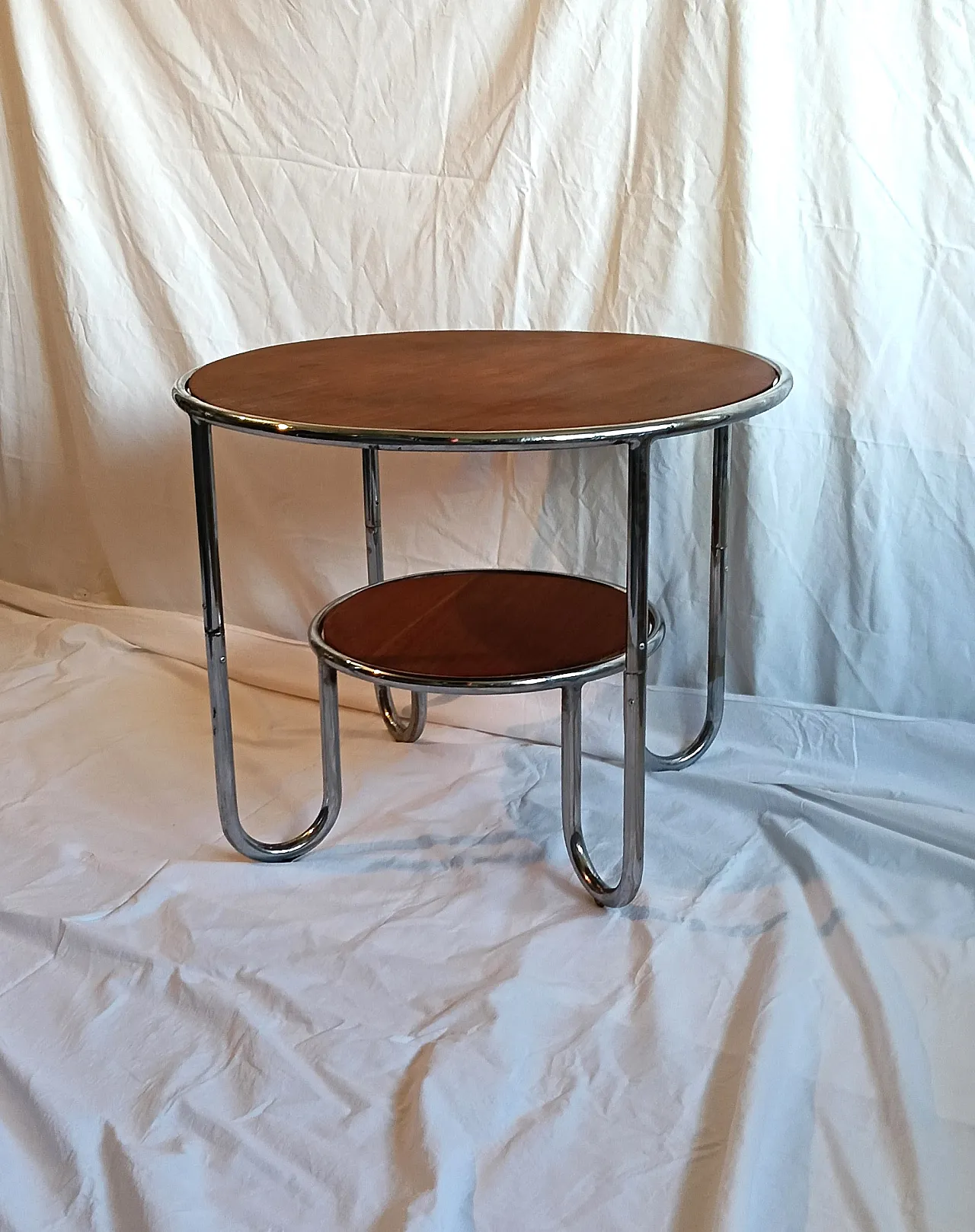 Tavolino di servizio, stile Bauhaus, anni '70 3