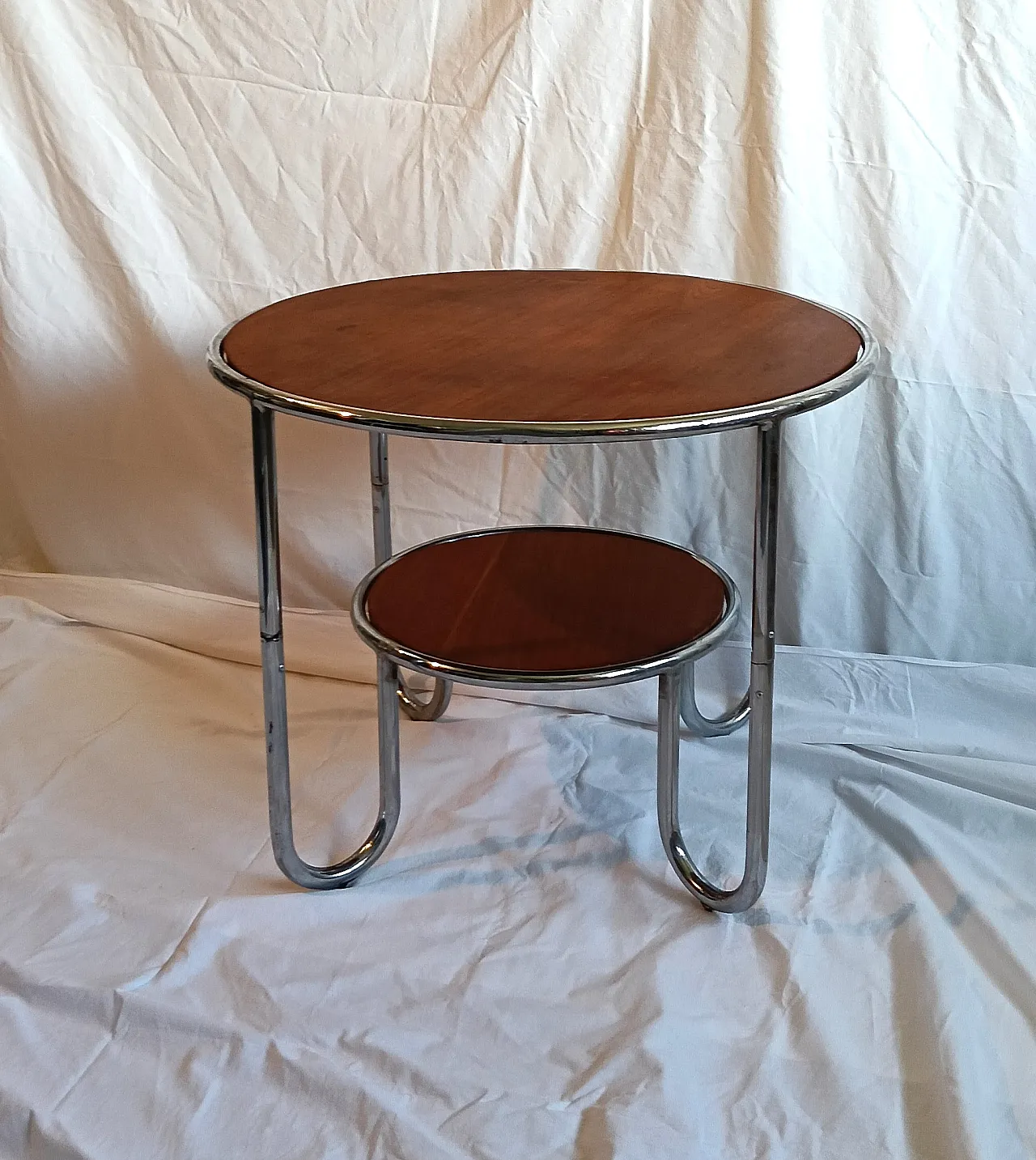 Tavolino di servizio, stile Bauhaus, anni '70 5