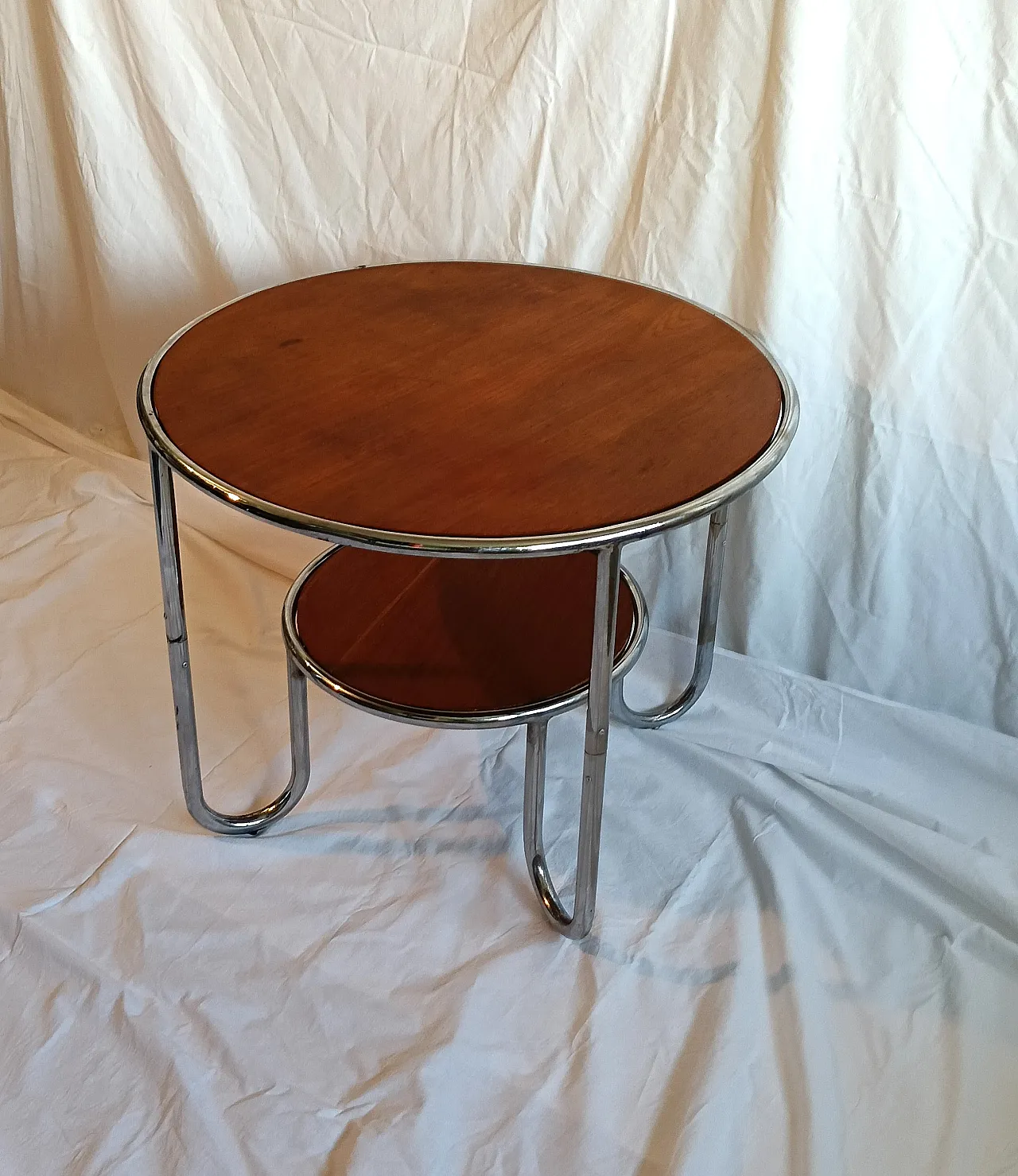 Tavolino di servizio, stile Bauhaus, anni '70 7