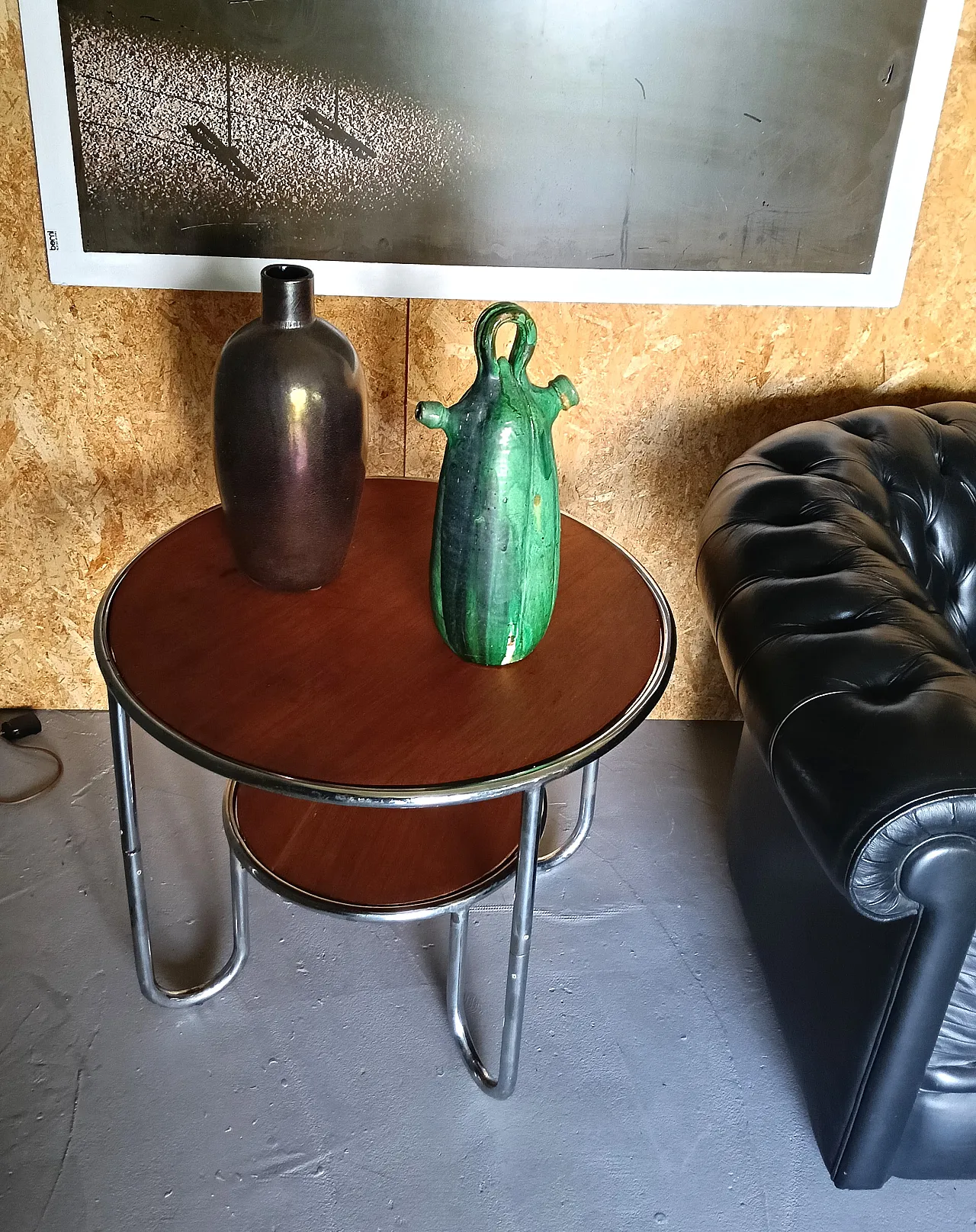 Tavolino di servizio, stile Bauhaus, anni '70 9