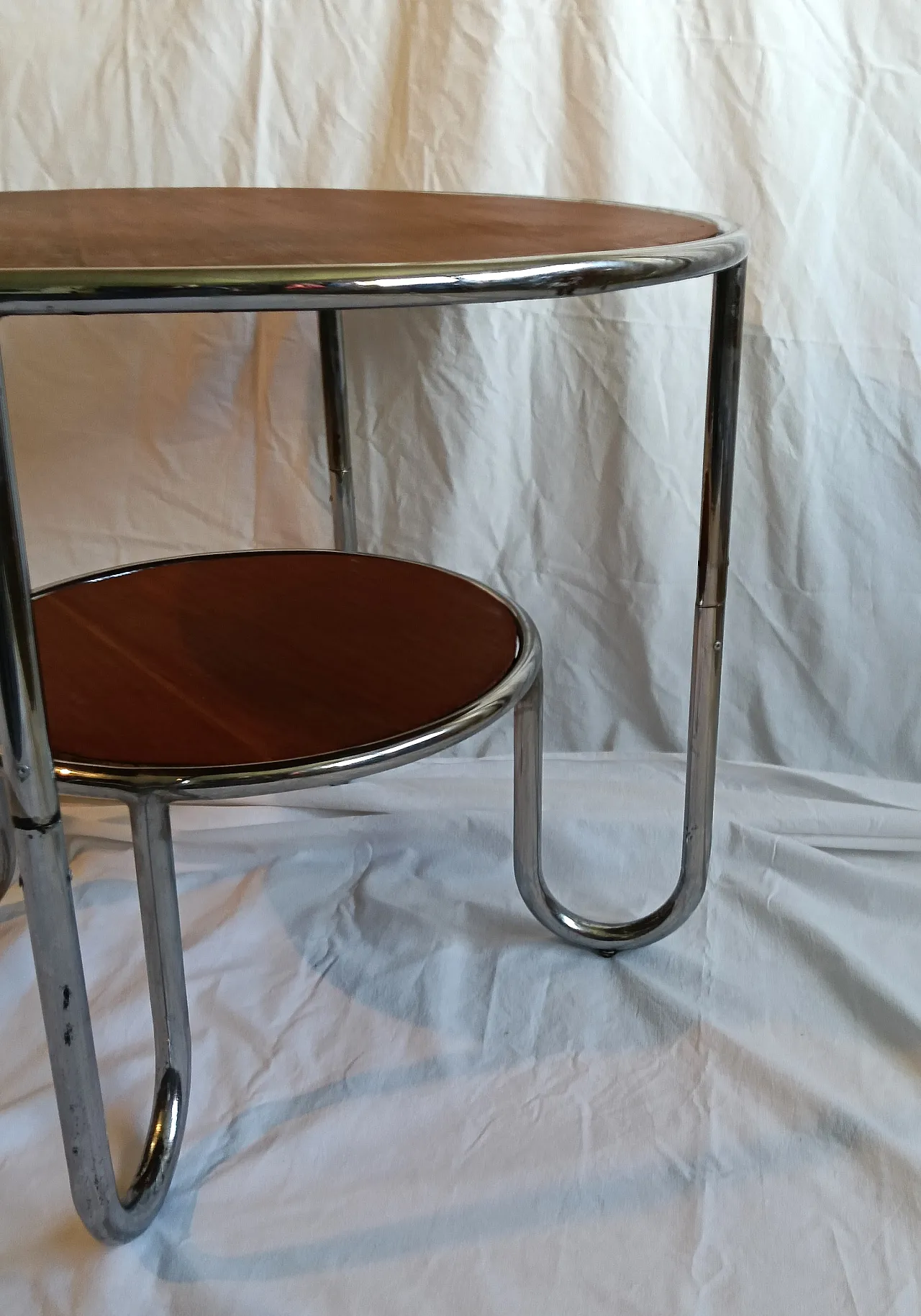 Tavolino di servizio, stile Bauhaus, anni '70 11