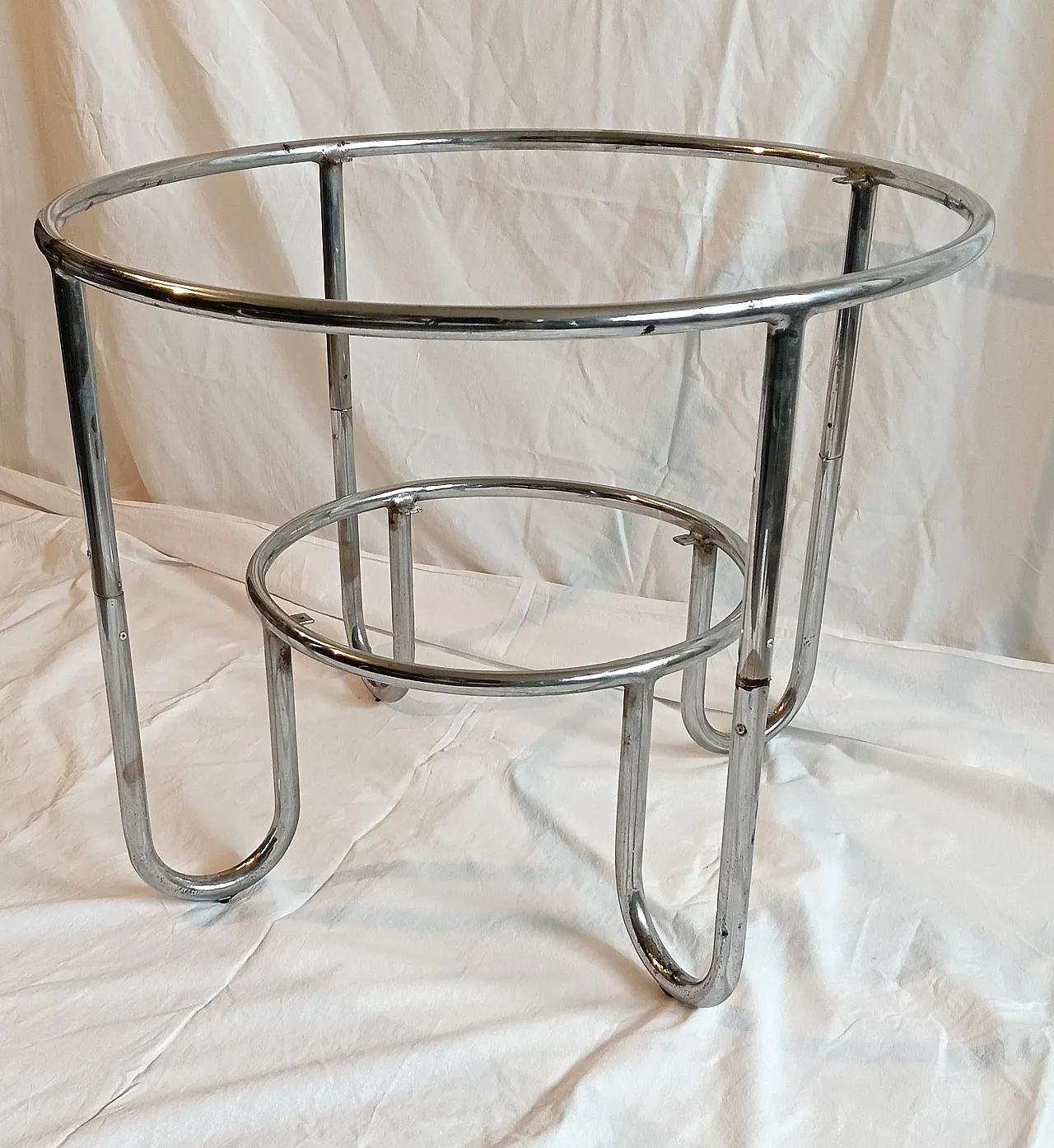 Tavolino di servizio, stile Bauhaus, anni '70 19