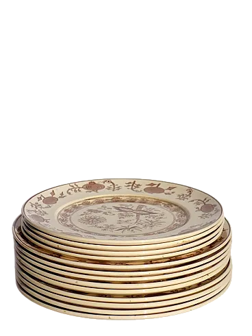 13 Piatti decorativi di San Richard Society (Ginori), metà '800