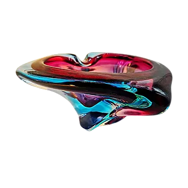 Ashtray in purple Murano glass, 1960s