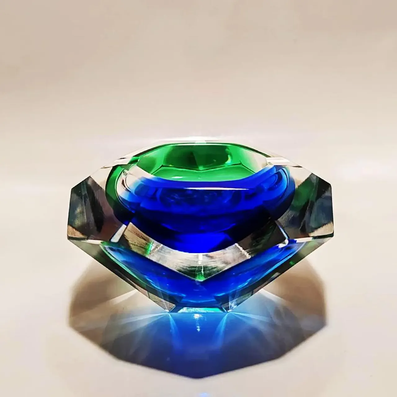 Posacenere in vetro di Murano di Flavio Poli per Seguso, anni '60 5