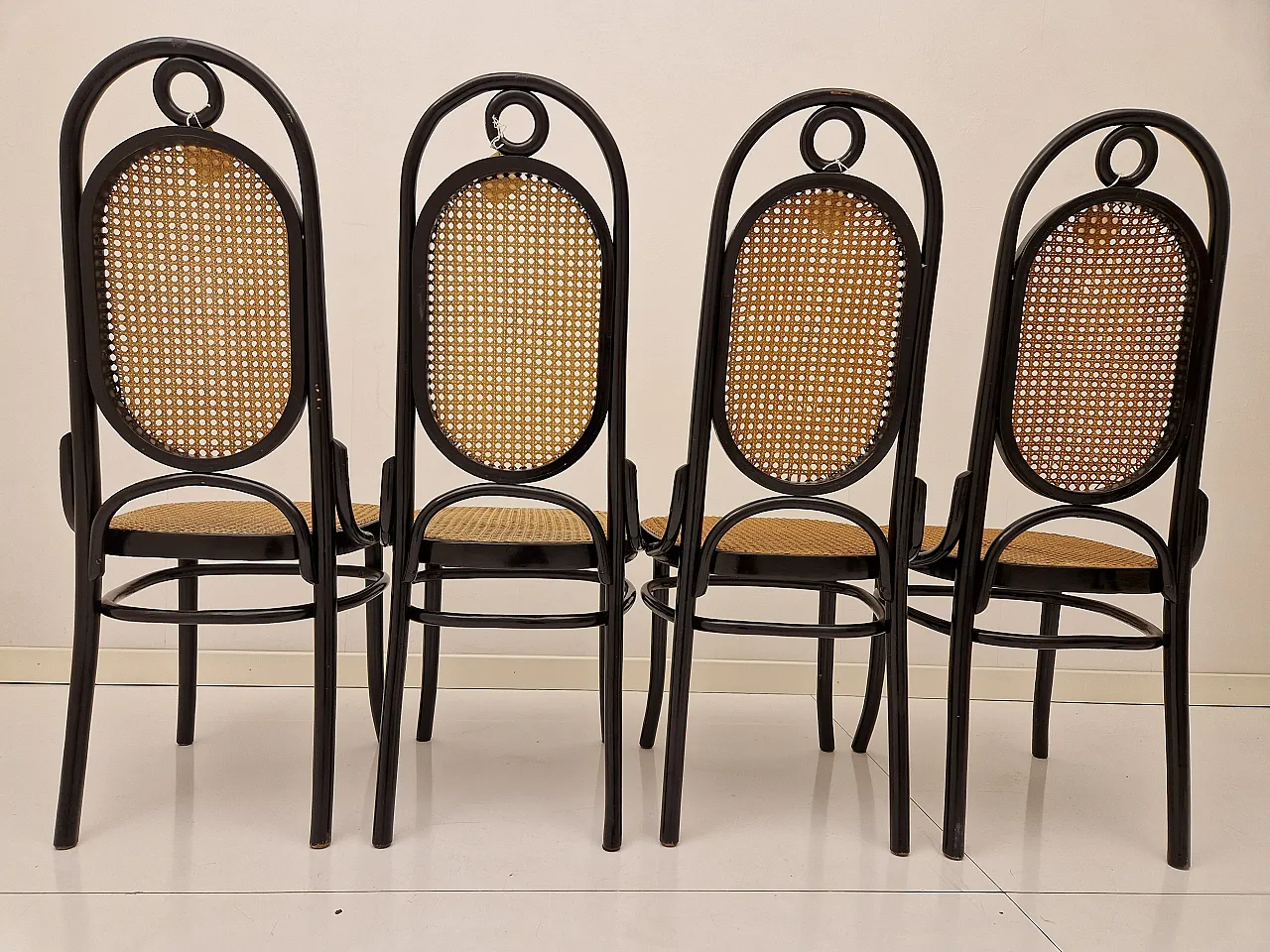 4 sedia stile viennese, '900 4