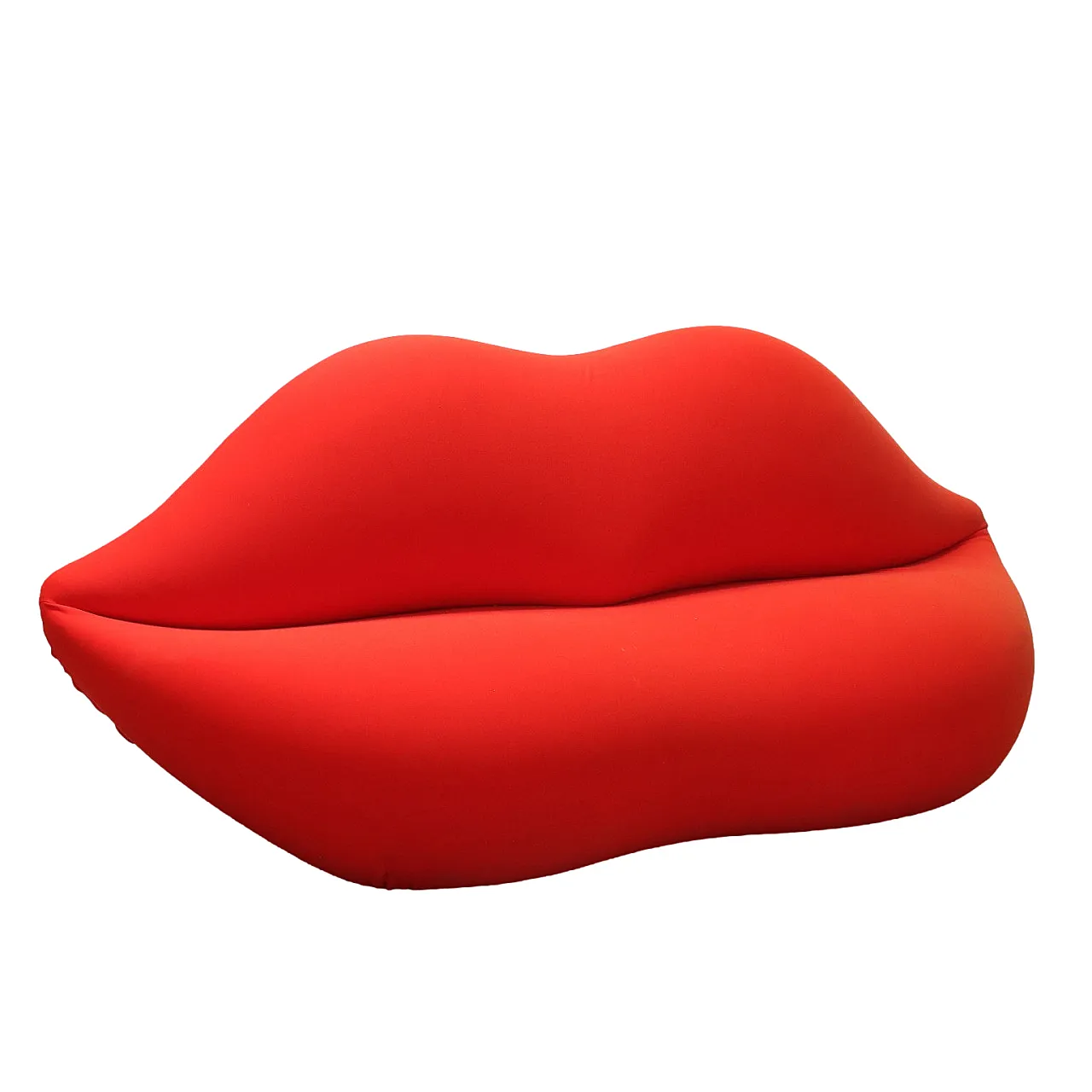 Bocca sofa in red fabric by Studio 65 for Gufram, 1970s 1