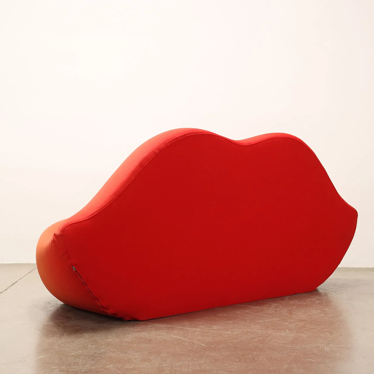Bocca sofa in red fabric by Studio 65 for Gufram, 1970s 10