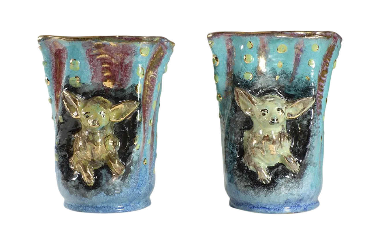 Coppia di vasi di CAA, anni '50 10