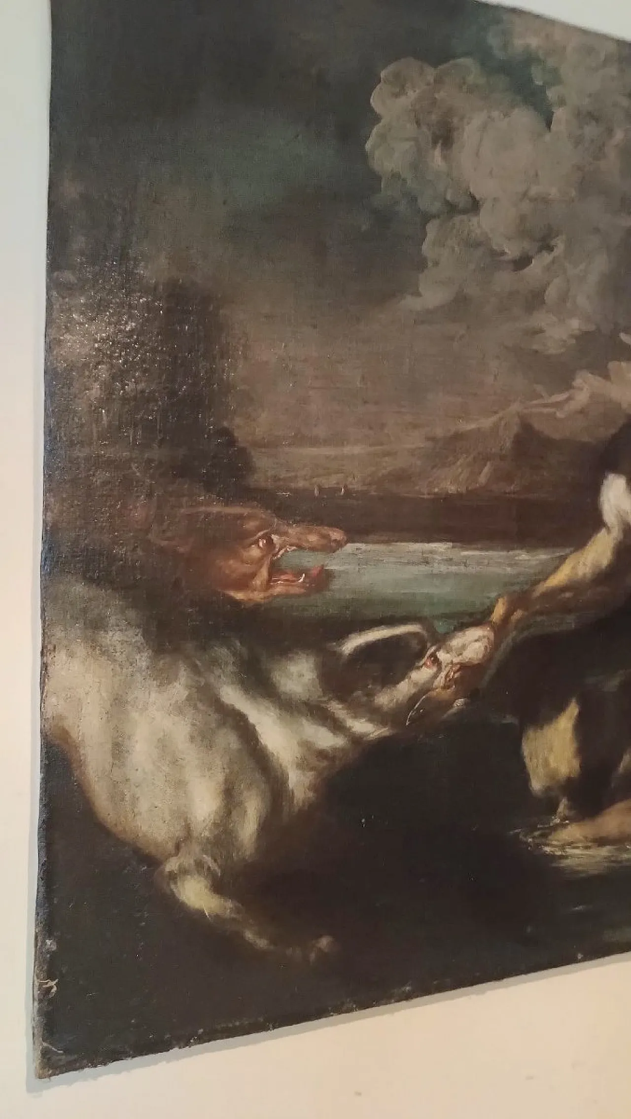 Hunting Scene, oil on canvas, 17th century 8