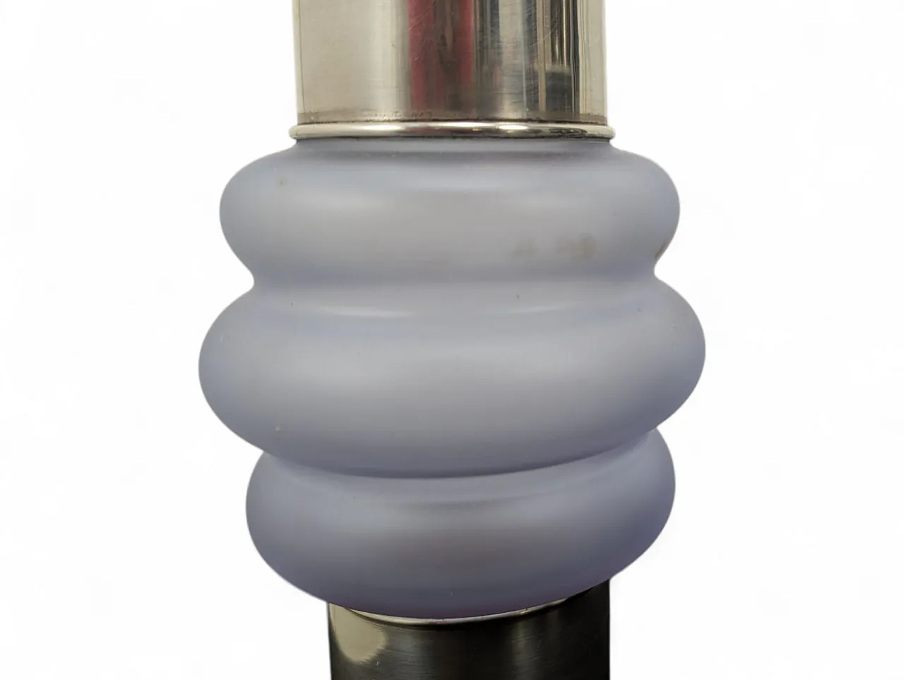 Vase in glass and silver 925 years 70s your product was sent co 4