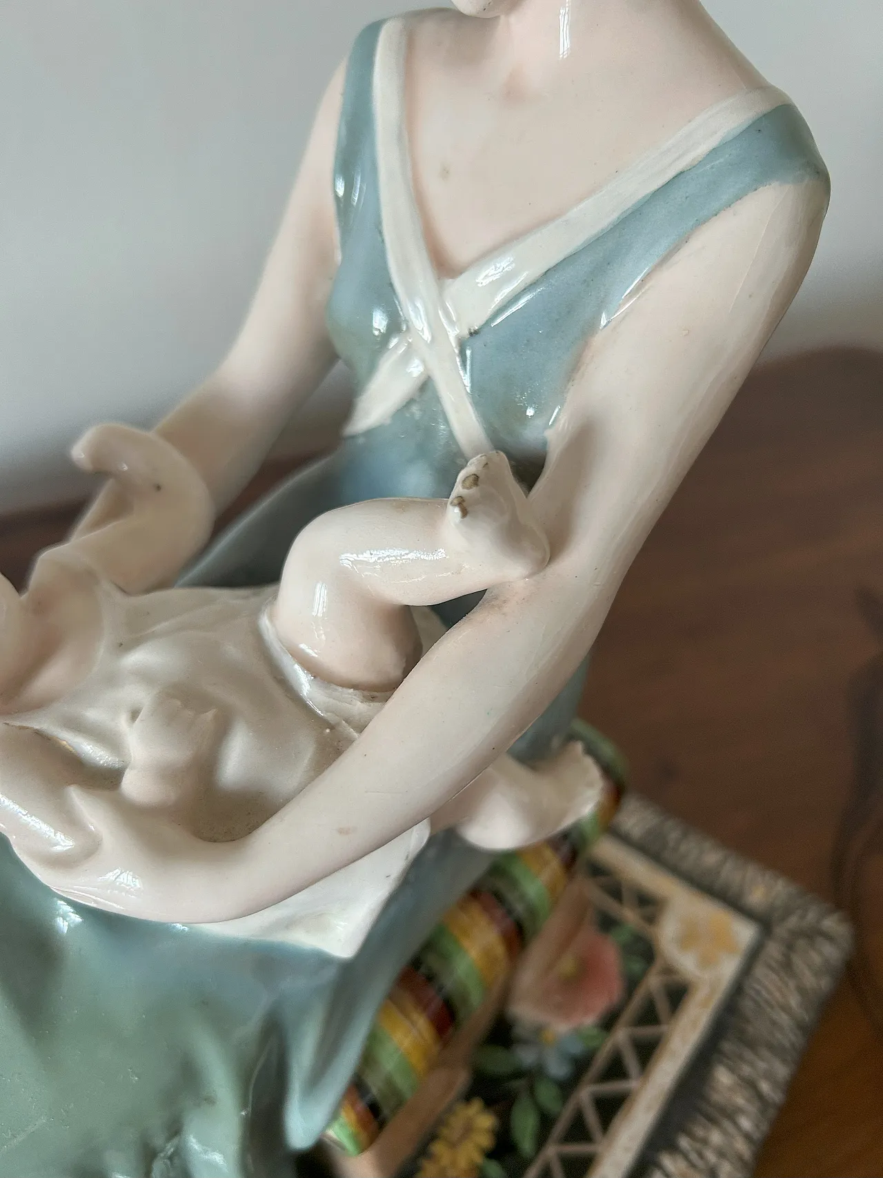 Maternity by Vincenzo Bertolotti V.B., Art Decò, 1930s 3