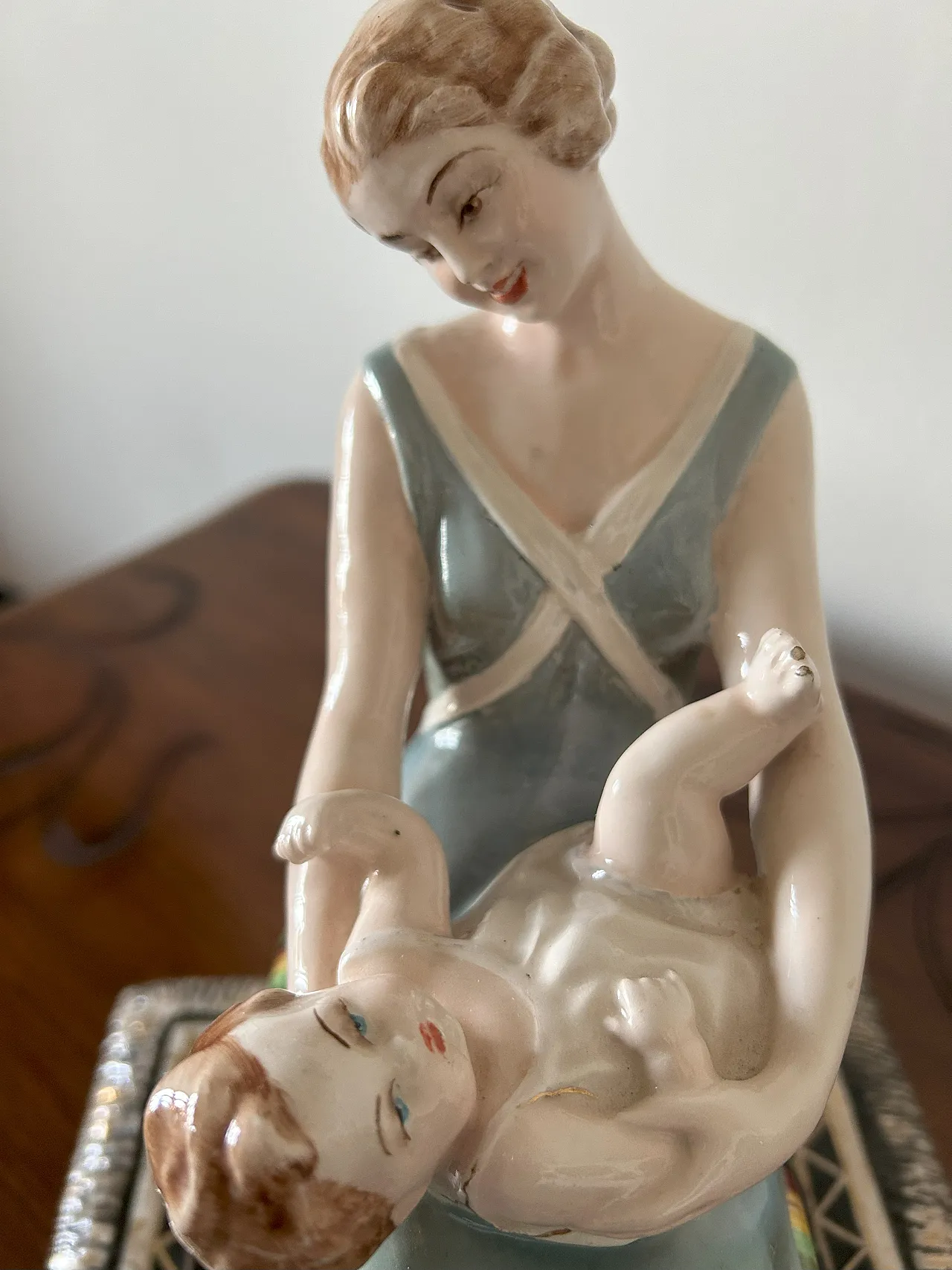 Maternity by Vincenzo Bertolotti V.B., Art Decò, 1930s 20