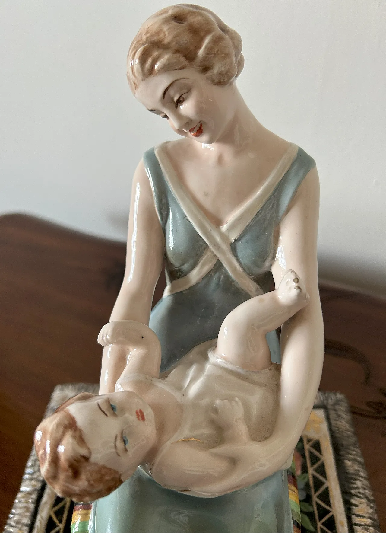 Maternity by Vincenzo Bertolotti V.B., Art Decò, 1930s 21