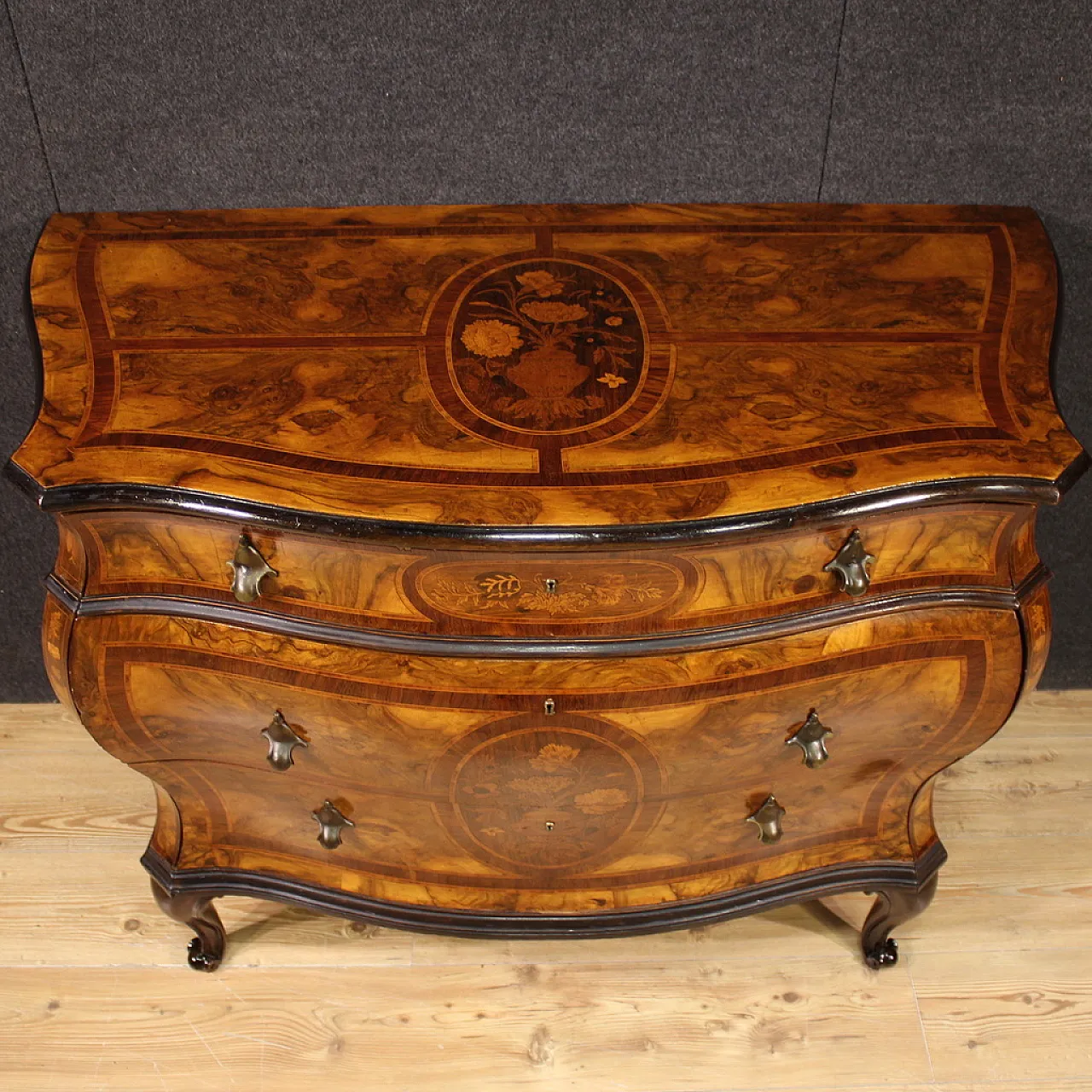 Lombardo Veneto drawer in Louis XV style, '900 3