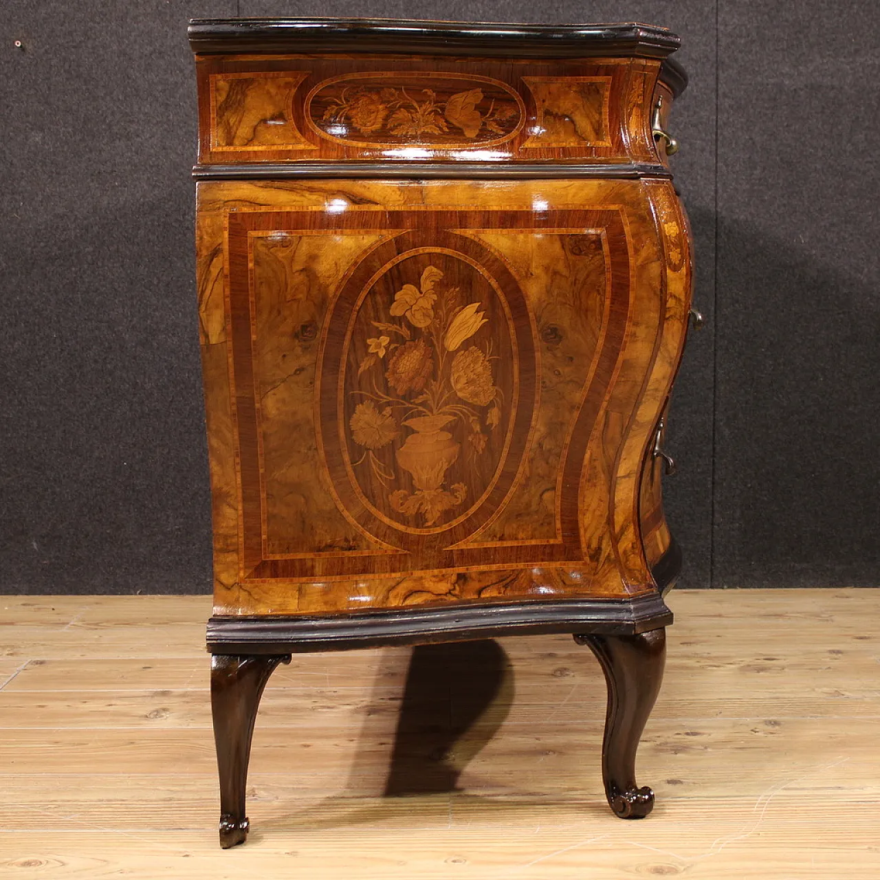 Lombardo Veneto drawer in Louis XV style, '900 9