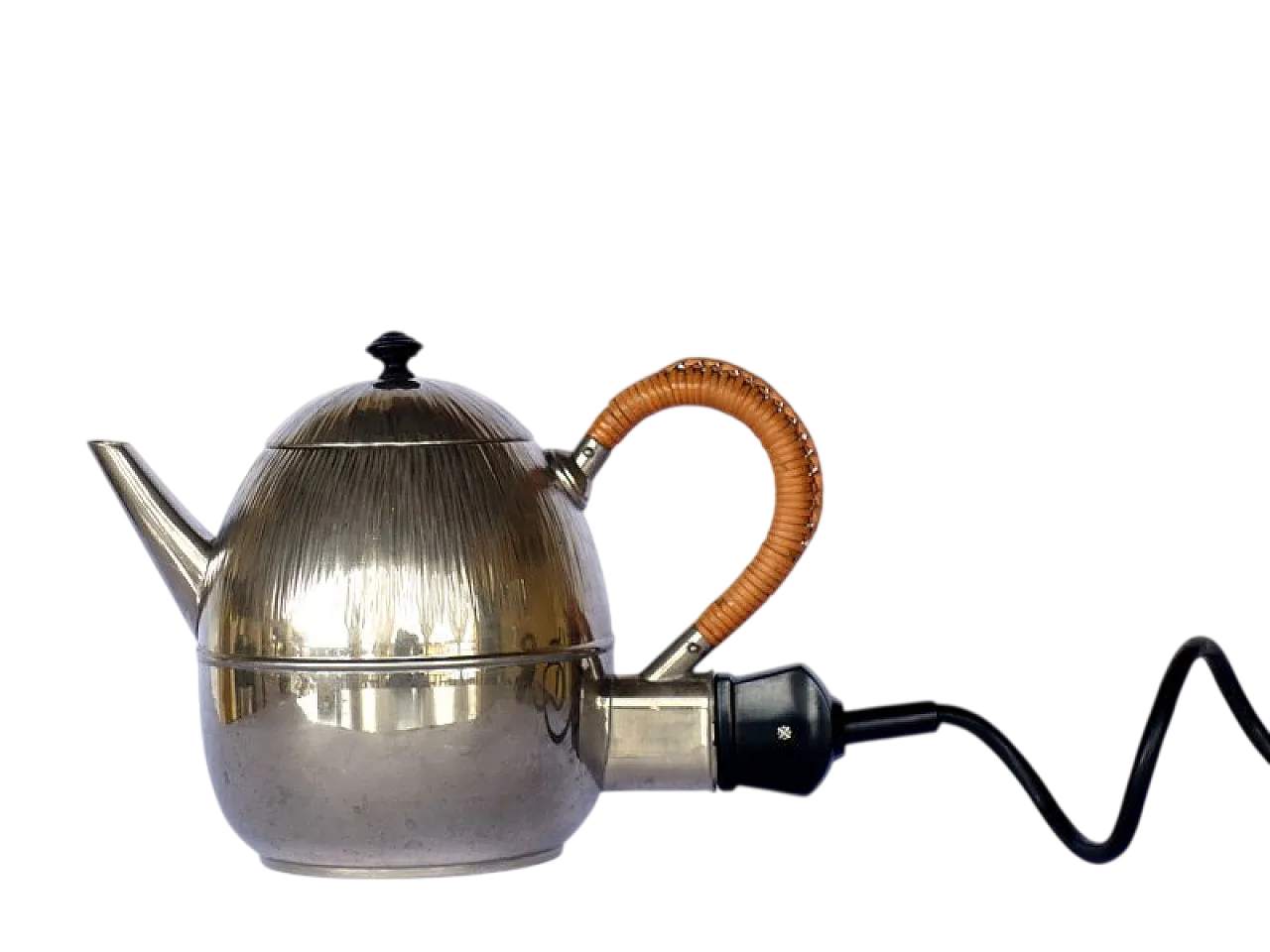 Teiera elettrica Art Nouveau in metallo argentato di WMF, anni '10 7