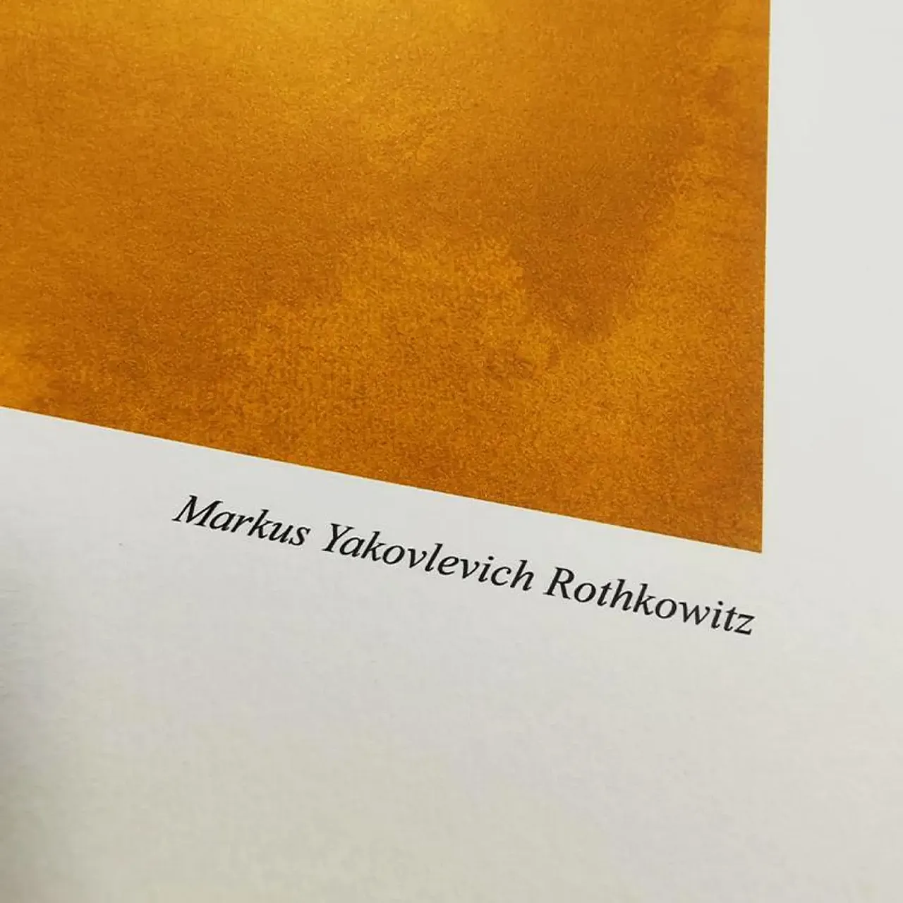 Limited edition lithograph by Mark Rothko, 1980s 4
