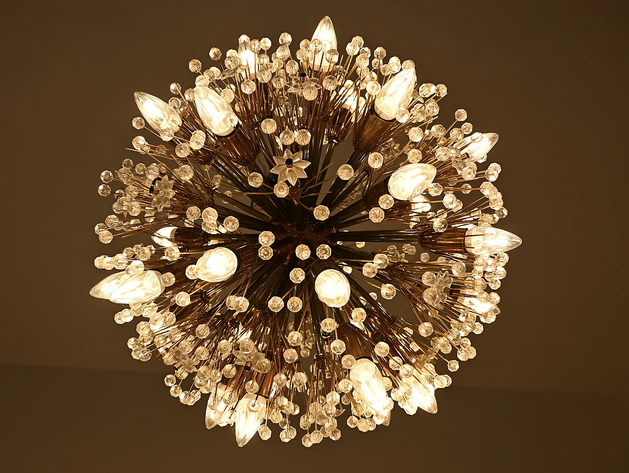 Lampadario di Emil Stejnar per Rupert Nikoll, anni '50 6